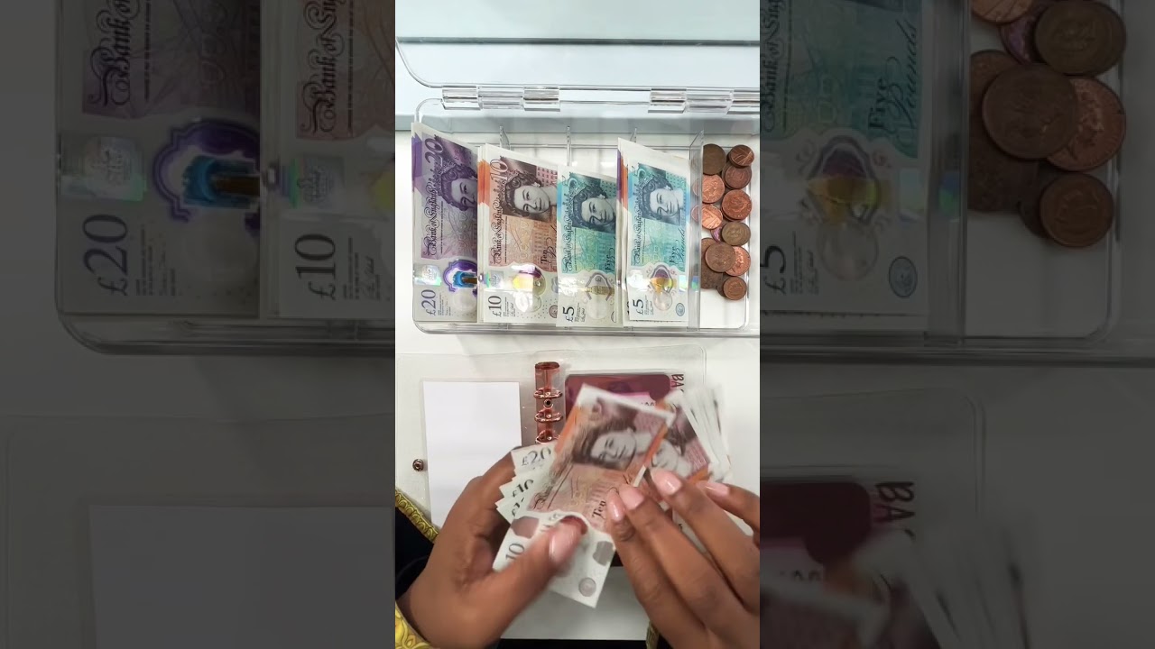 Cash Stuffing My SAVINGS CHALLENGE 💌 #cashstuffing #cashenvelopestuffing #cashstuffingcommunity
