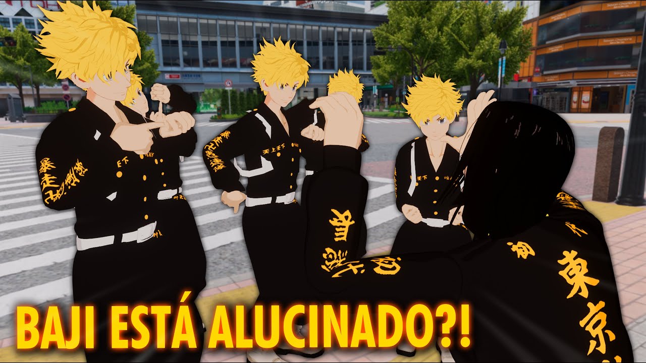 😱 Takemichi encantou o Baji depois de um Beijo?! 🥰 - Tokyo Revengers Vr