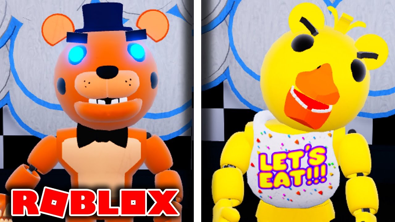 NEW Freddy and Chica in Roblox Freggy With Darzeth and Odd Foxx