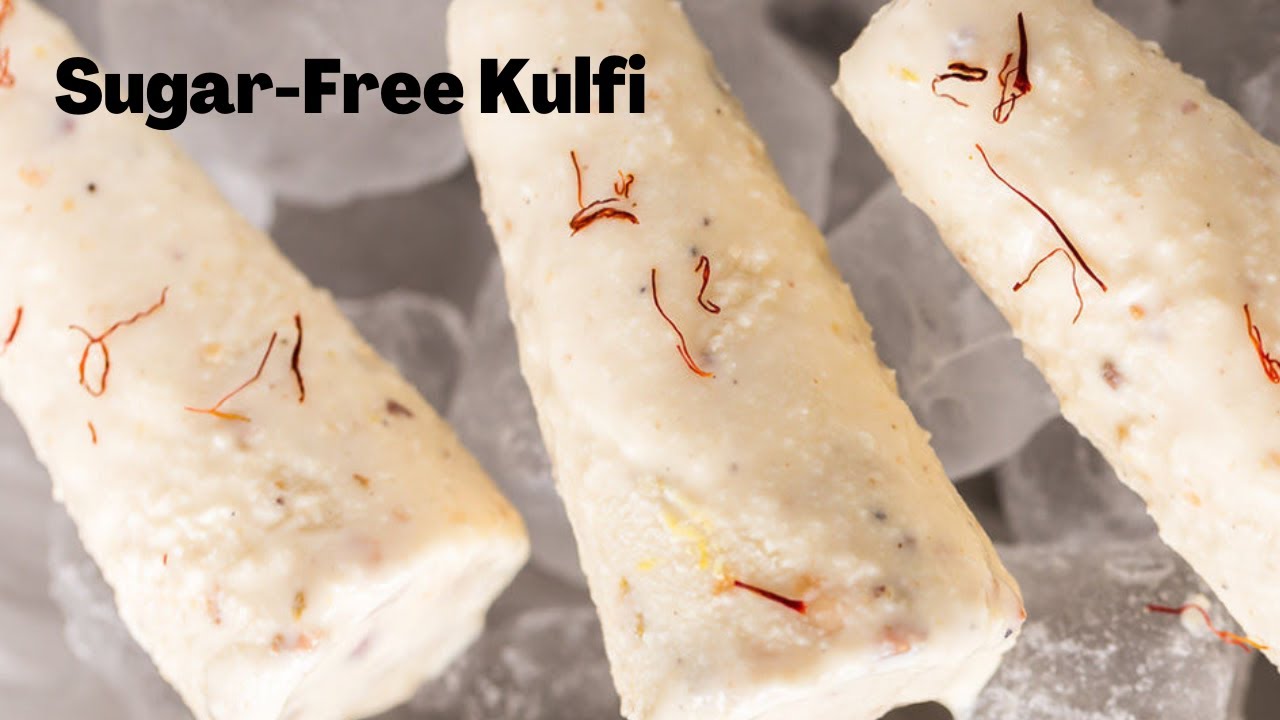 Sugar Free Kulfi Recipe | Kulfi Recipe | Kulfi Ice cream | How to make Kulfi at Home