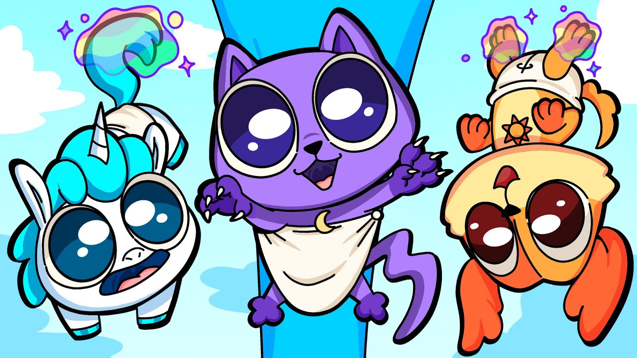 CATNAP & SMILING CRITTERS but BABY // Poppy Playtime 3 Animation