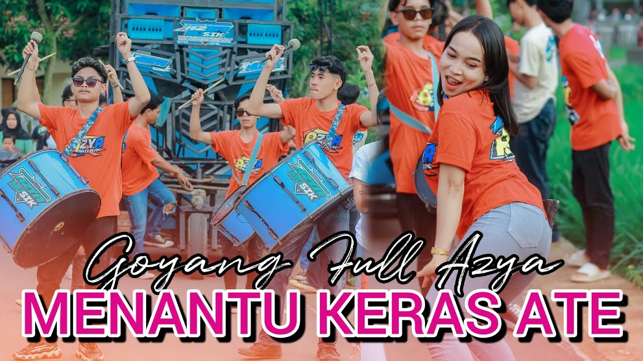 MENANTU KERAS ATE GOYANG KOMPAK PEMAIN DEPAN AZYA