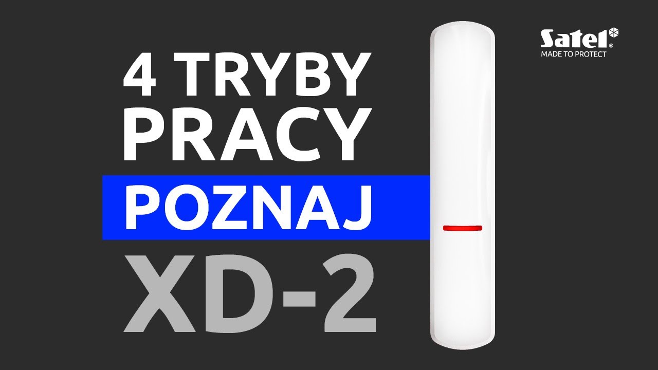 R&oacute;żne możliwości dla Twojego systemu alarmowego. Poznaj czujkę uniwersalną XD-2 | SATEL