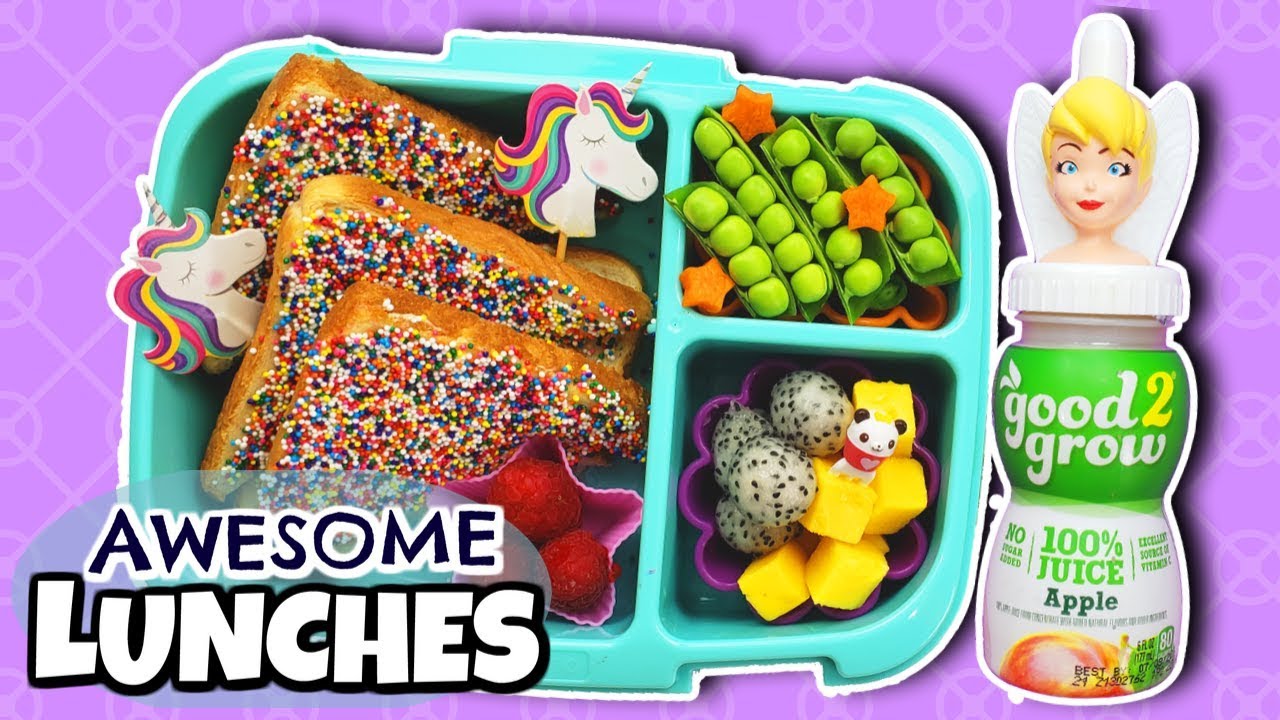 FAIRY BREAD for Lunch!?! 🍎 Lunch Ideas For All Ages!
