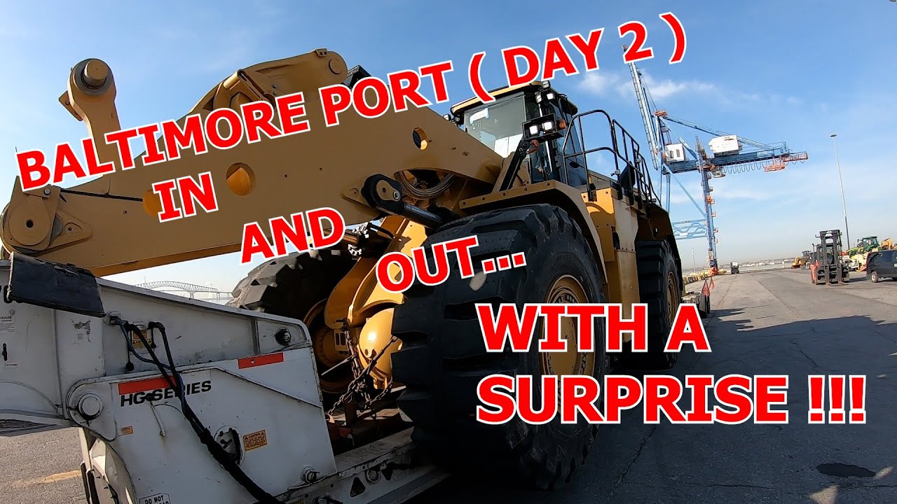 VALLEY TRANSPORTATION !!! DAY 2 AT THE PORT IN BALTIMORE !!! AND A SURPRISE !!!