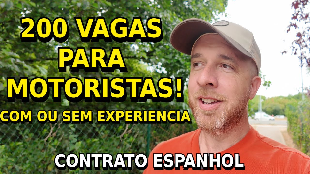 🇪🇸 🚛 ELES ESTÃO CONTRATANDO MOTORISTAS COM OU SEM EXPERIENCIA! O SALÁRIO NA ESPANHA TE SURPREENDE