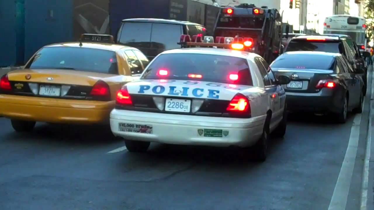 NYPD STUCK IN NYC TRAFFIC JAM ON AN EMERGENCY CALL