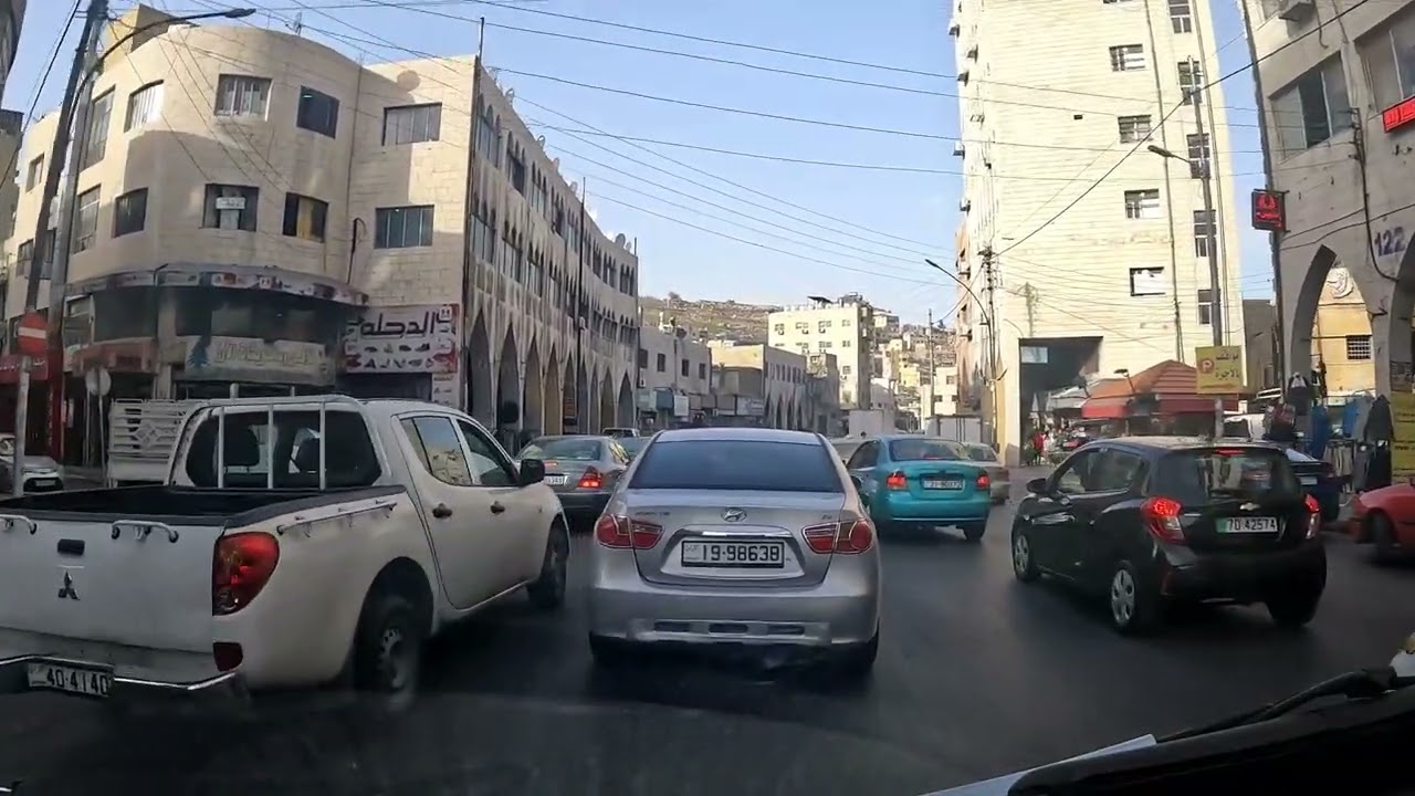 Downtown Amman Jordan Streets جوله في شوارع الاردن عمان وسط البلد