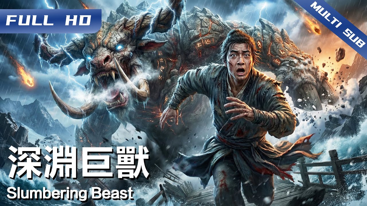 《深渊巨兽》Slumbering Beast🔥沉睡千年的上古巨兽夔牛觉醒 席卷破坏威胁人类生存！真相揭示？这场灾难竟是人类自酿恶果😨生死危机一触即发！【FULL】