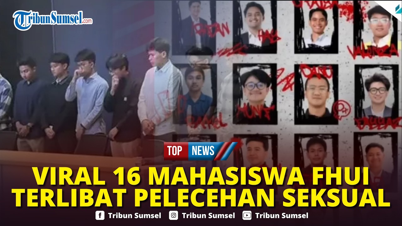 🔴Viral 16 Mahasiswa FHUI Terlibat Kasus Pelecehan Seksual Berdalih 'Cuma Candaan', Ogah Minta Maaf