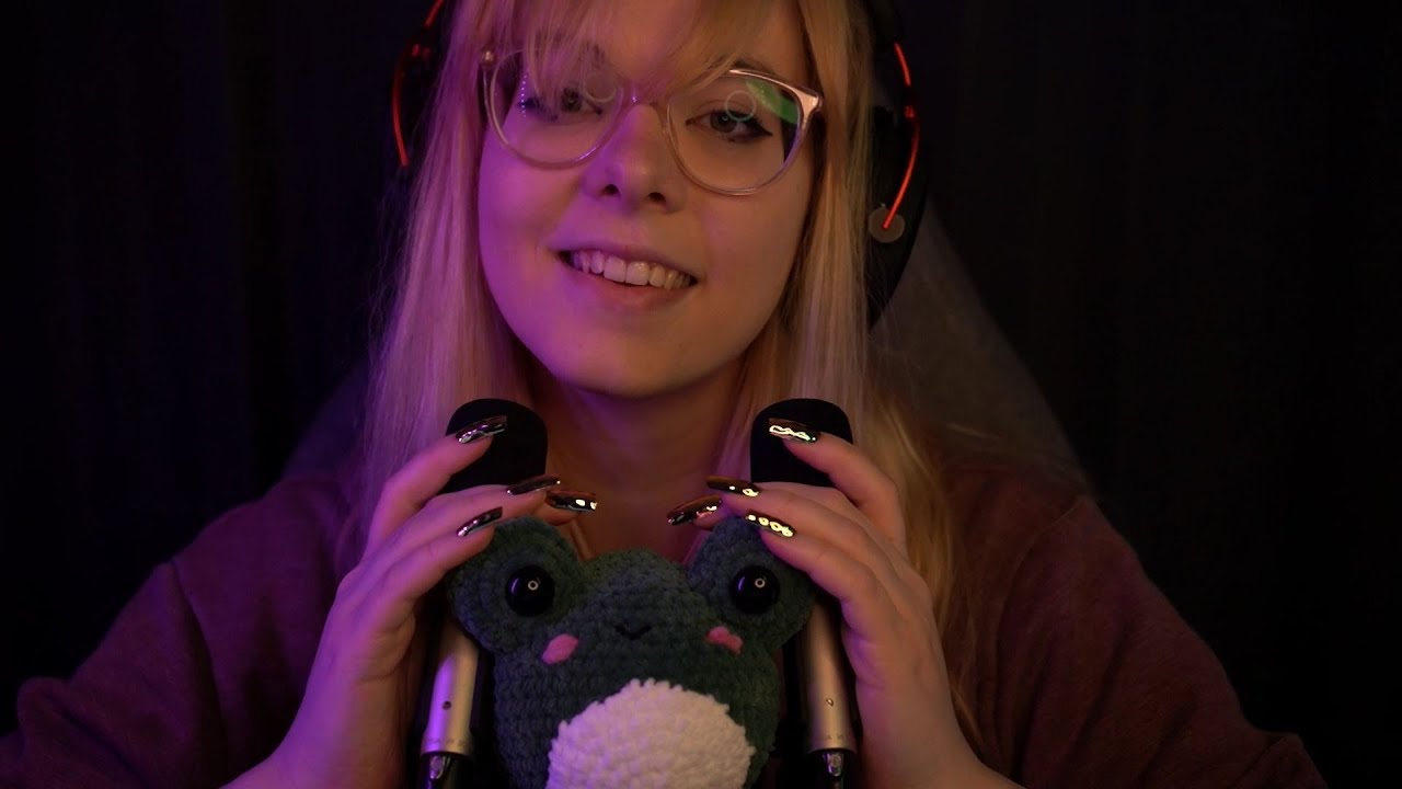 ASMR semi inaudible whispering - Flüstern und Hand Sounds (deutsch, german)