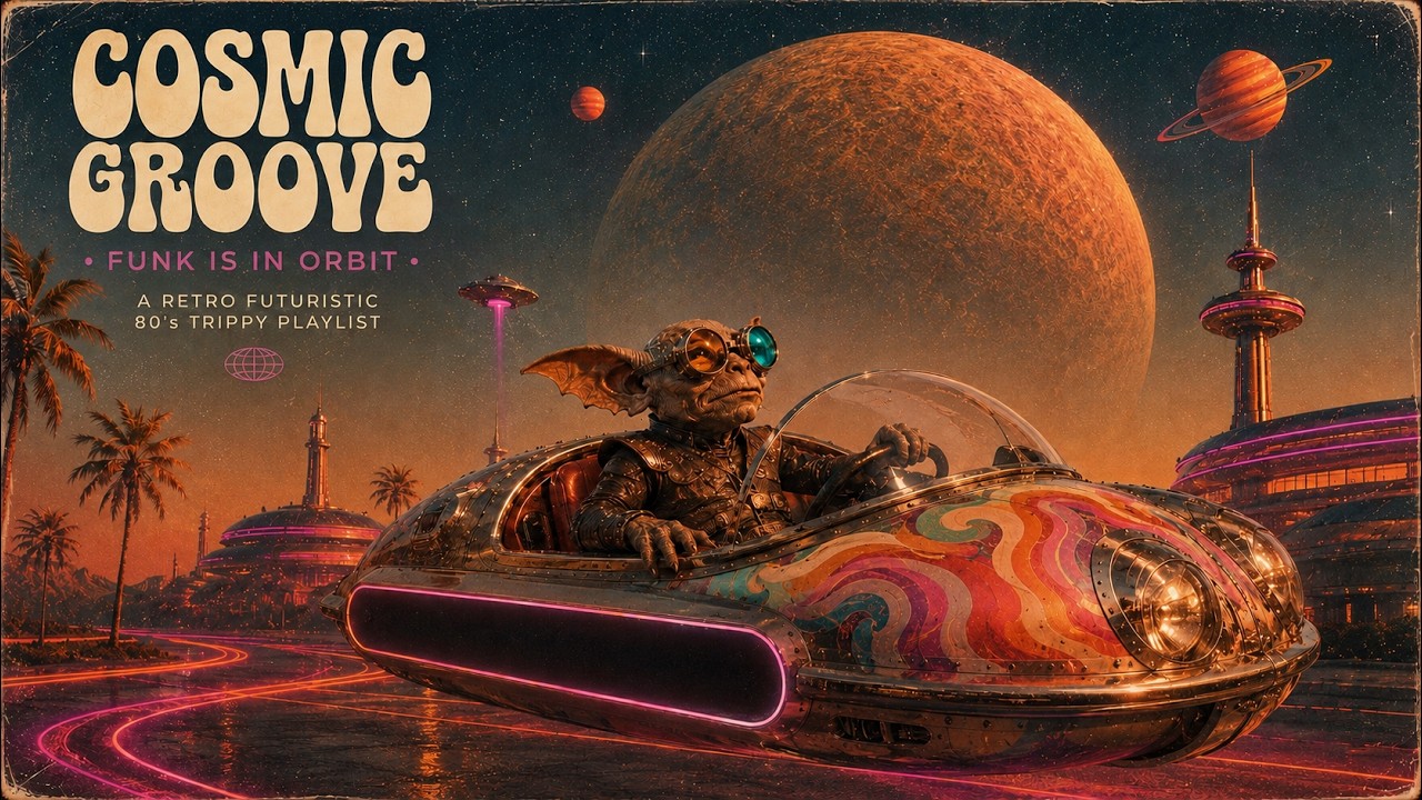 Psyche Funky Groovy Voyage | 80&rsquo;s Retrofuturistic Psychedelic Cosmic Mix