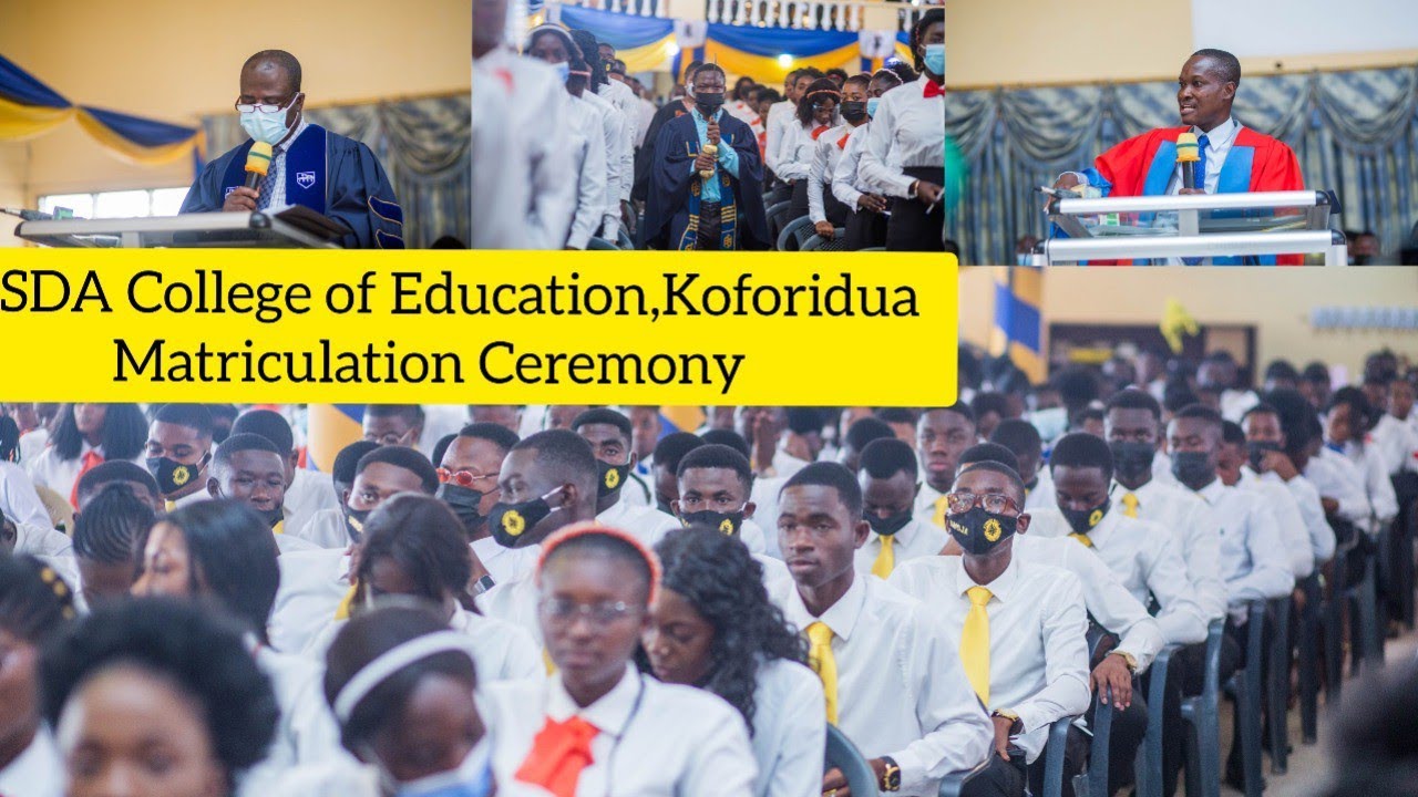 SDA College of Education Asokore-Koforidua's 16th Matriculation Was a Beautiful ceremony. SEDACOE
