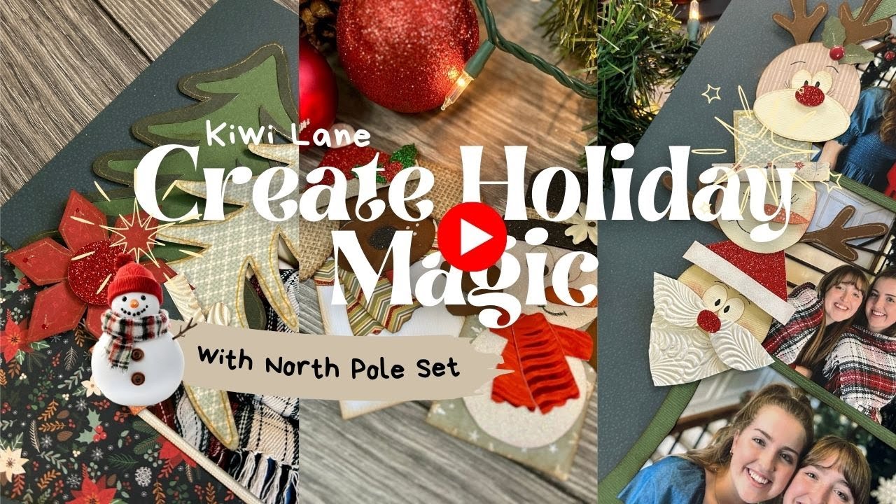 Create Holiday Magic with the North Pole Set! | Festive Scrapbooking & Crafting
