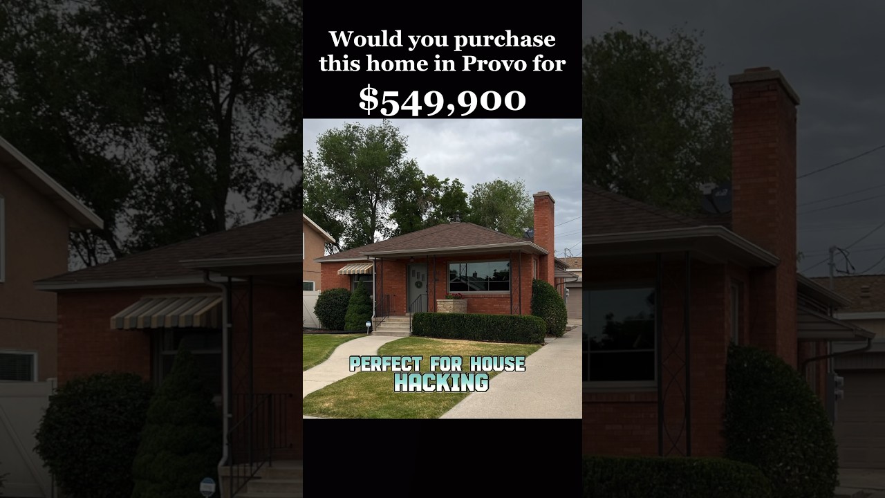 Perfect Home for HOUSE HACKING in Utah #utahrealestate #utahhomes