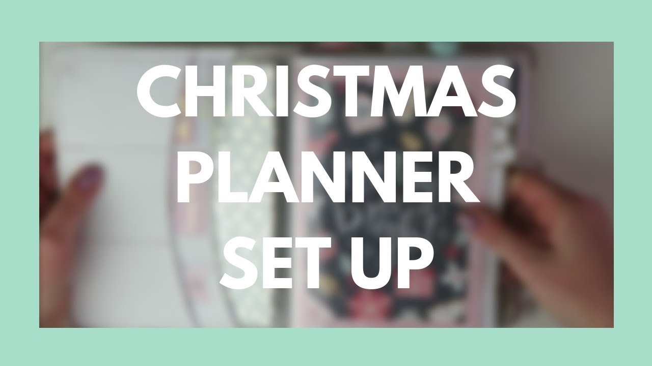 TN PLANNER SET UP // Pastel Christmas!
