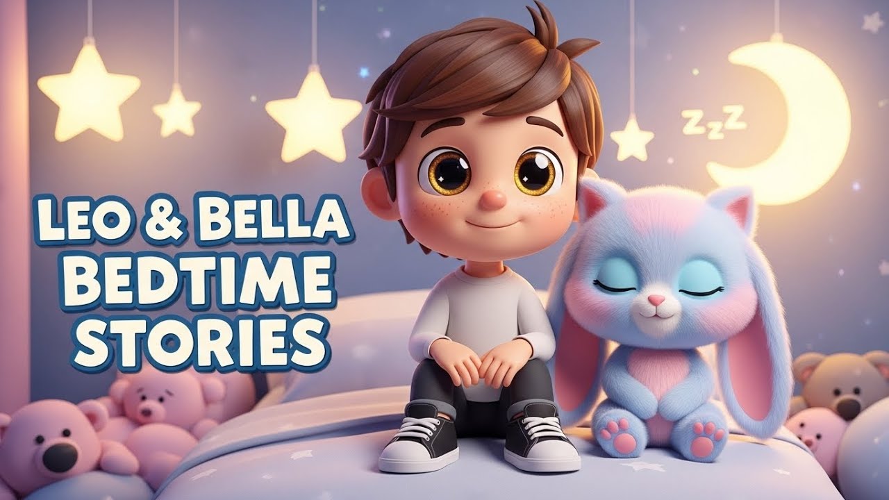 Leo & Bella Bedtime Stories for Toddlers | Calm Sleep Stories for Kids@KidsTimeAcademy