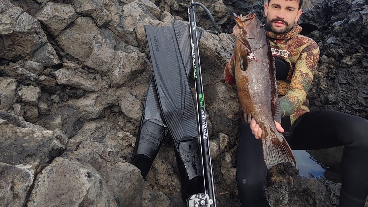 Pesca Submarina La Palma/Spearfishing - Abade 3,4kg. 