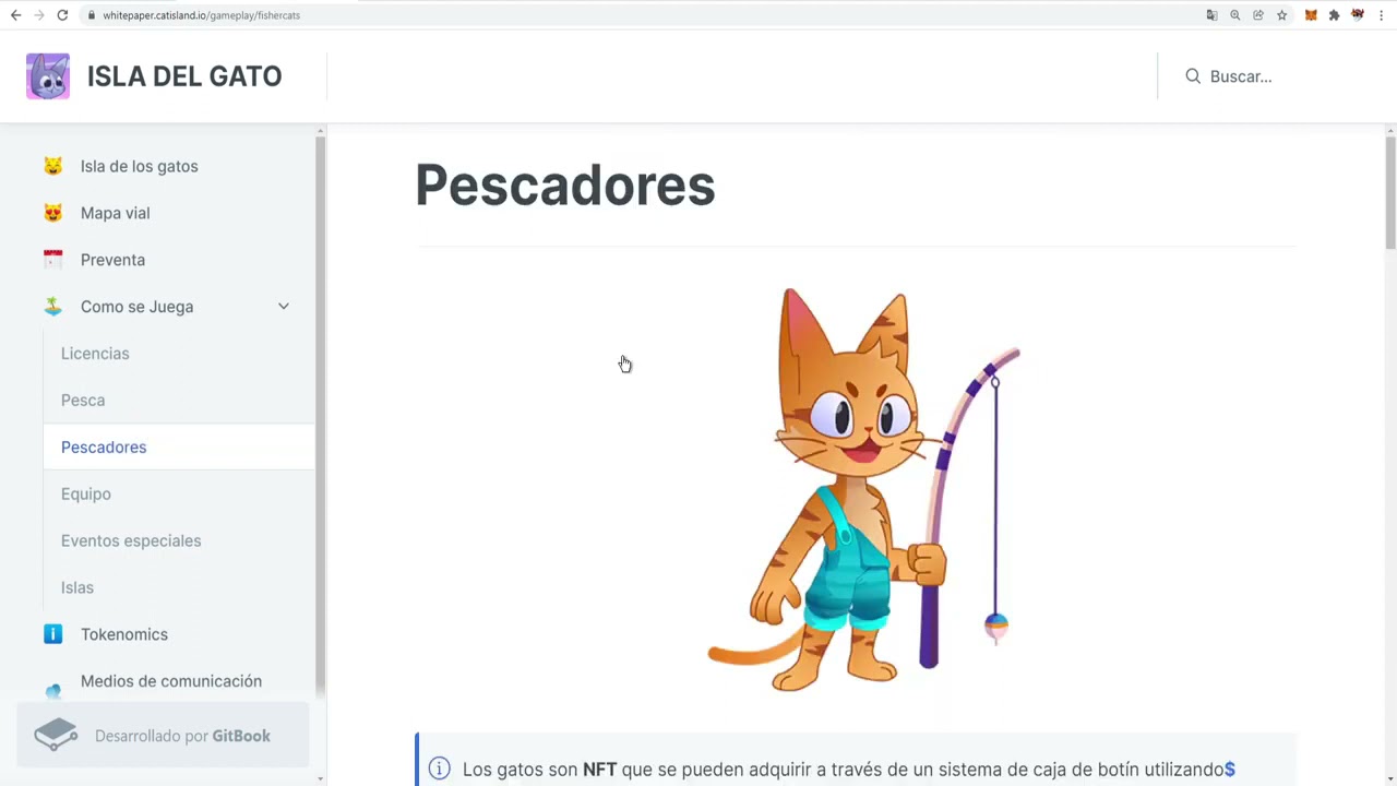 CAT ISLAND NUEVO NFT DE PESCA (VA A HACER X50!!)