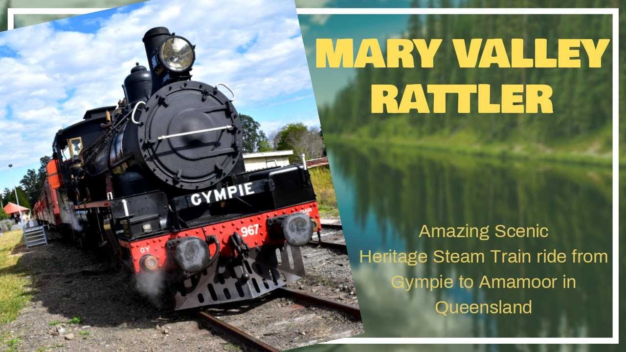 Mary Valley Rattler (Historic Steam trains of Australia) Gympie, Queensland