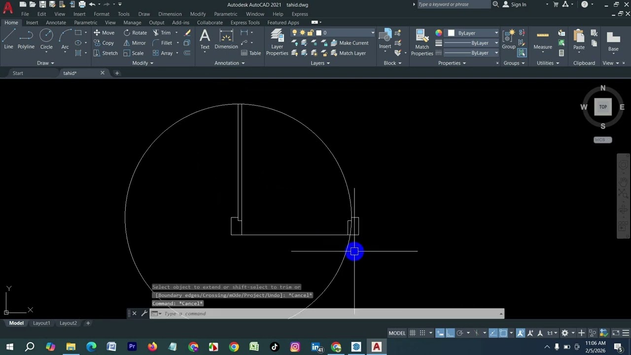 🔥 AutoCAD দিয়ে Door তৈরি করবেন যেভাবে