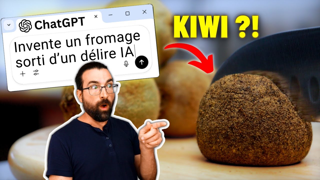 L’IA a inventé un fromage absurde… Je l’ai fait