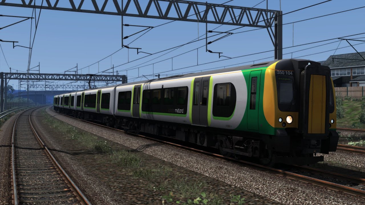 TS2021: London Euston - Birmingham New Street via Northampton: Class 350
