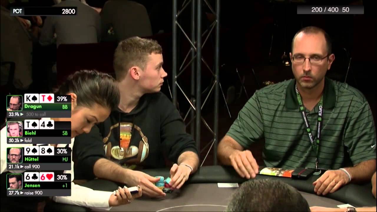 Unibet Open Copenhagen 2013 - Day 1A Interesting hands