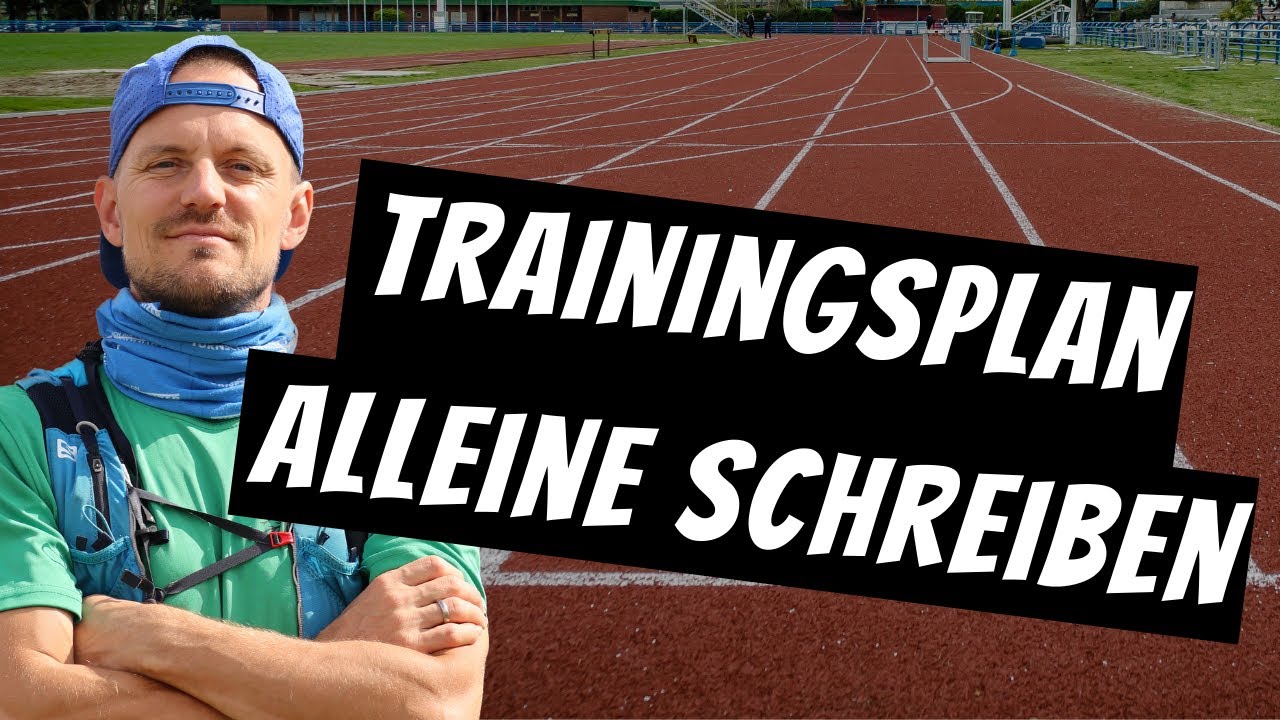 Lauftraining selbst erstellen - Grundger&uuml;st f&uuml;r dein Marathontraining