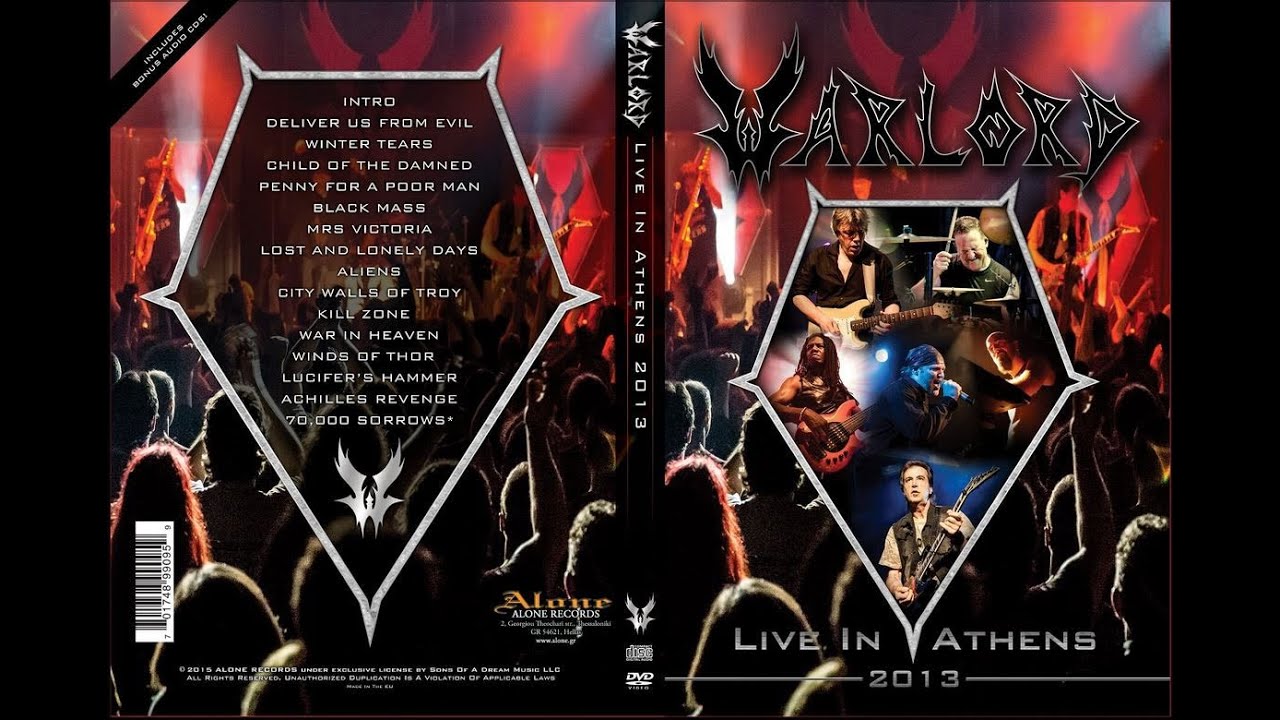 WARLORD  - Live in Athens / April 28 2013 (Full Concert)