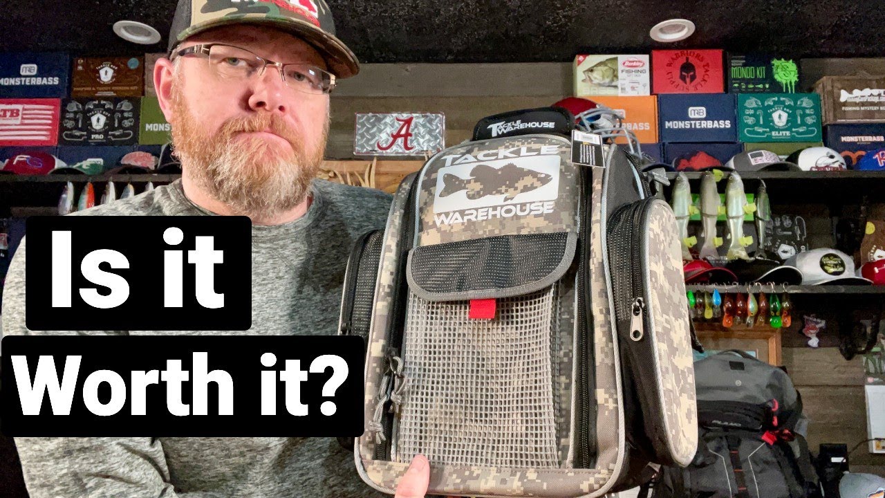 MOST POPULAR Fishing Backpack! Tackle Warehouse Fishing Backpack