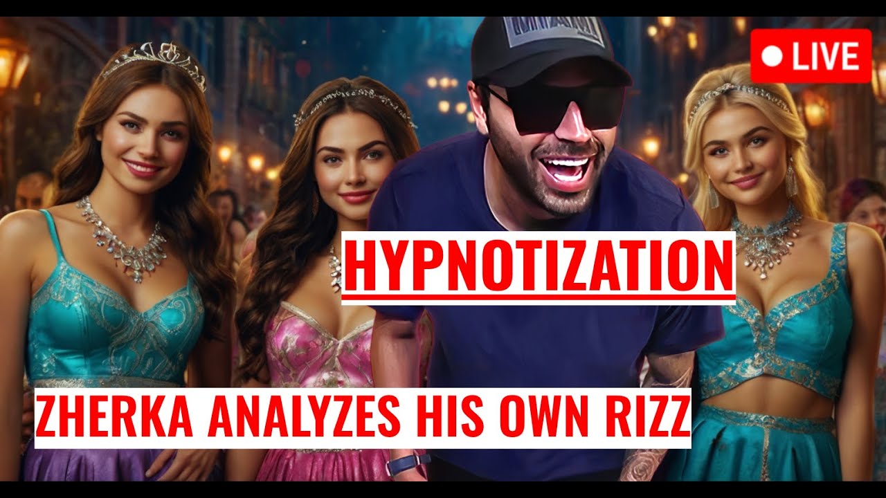 ZHERKA MANIPULATION DateIQ, Reacting to his own Pick Up Game Rizz - Hypnosis, Flirting w Women