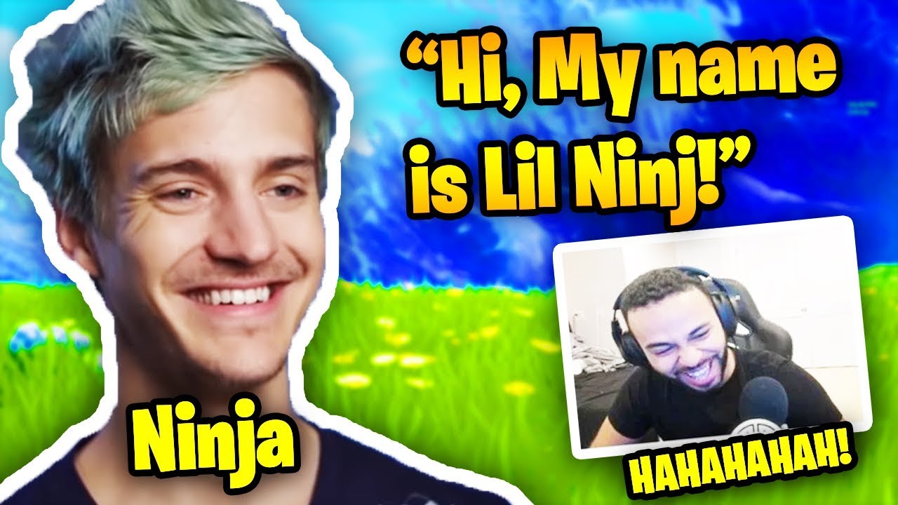 Drunk Ninja Does Lil Sus Impression With Hamlinz (HILARIOUS) | Fortnite Battle royale