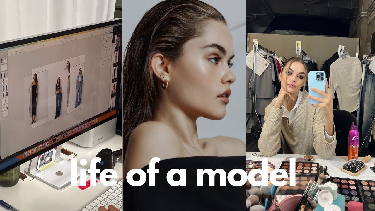 A Few Days In My Life As A Model | Working, Travel, Eating, A day on set