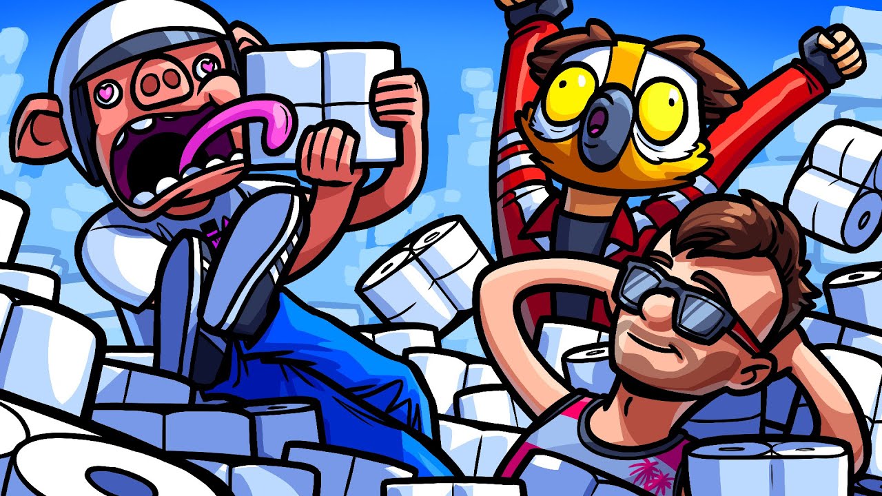 We Found A Hidden Supply Of TOILET PAPER! - Garry's Mod Prop Hunt Funny Moments