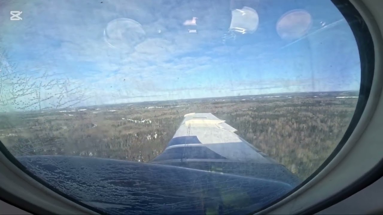 Beechcraft King air A100 Landing