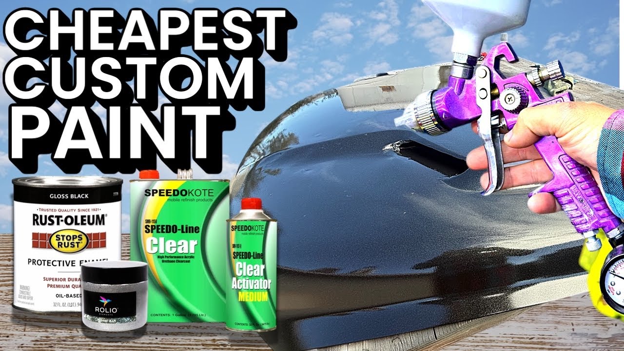 CHEAPEST DIY CUSTOM Rustoleum + CLEAR Paint on my Custom Ram Hood Is it worth it?