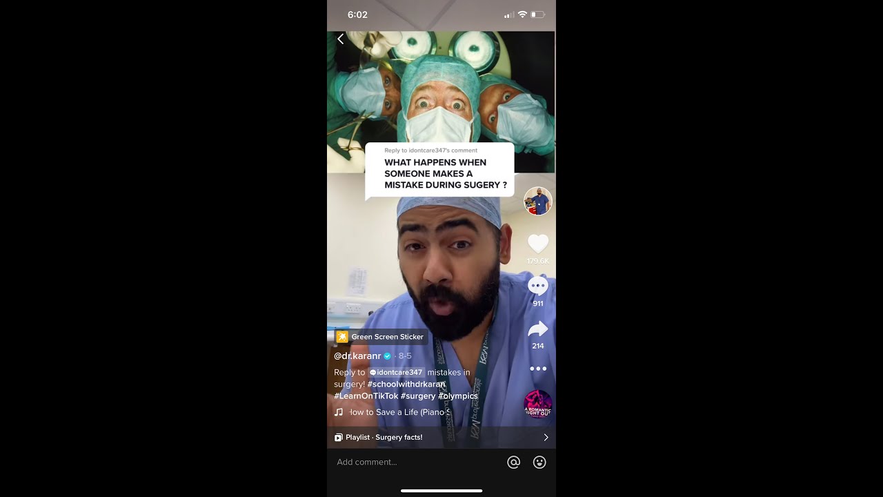 What happens when a mistake is made during surgery? #shorts
