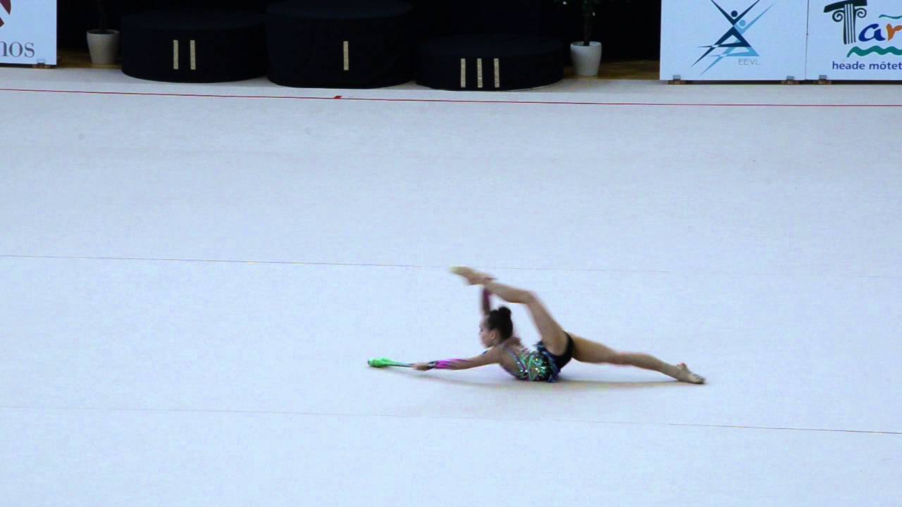 Vanessa Kivirand youth RG clubs final