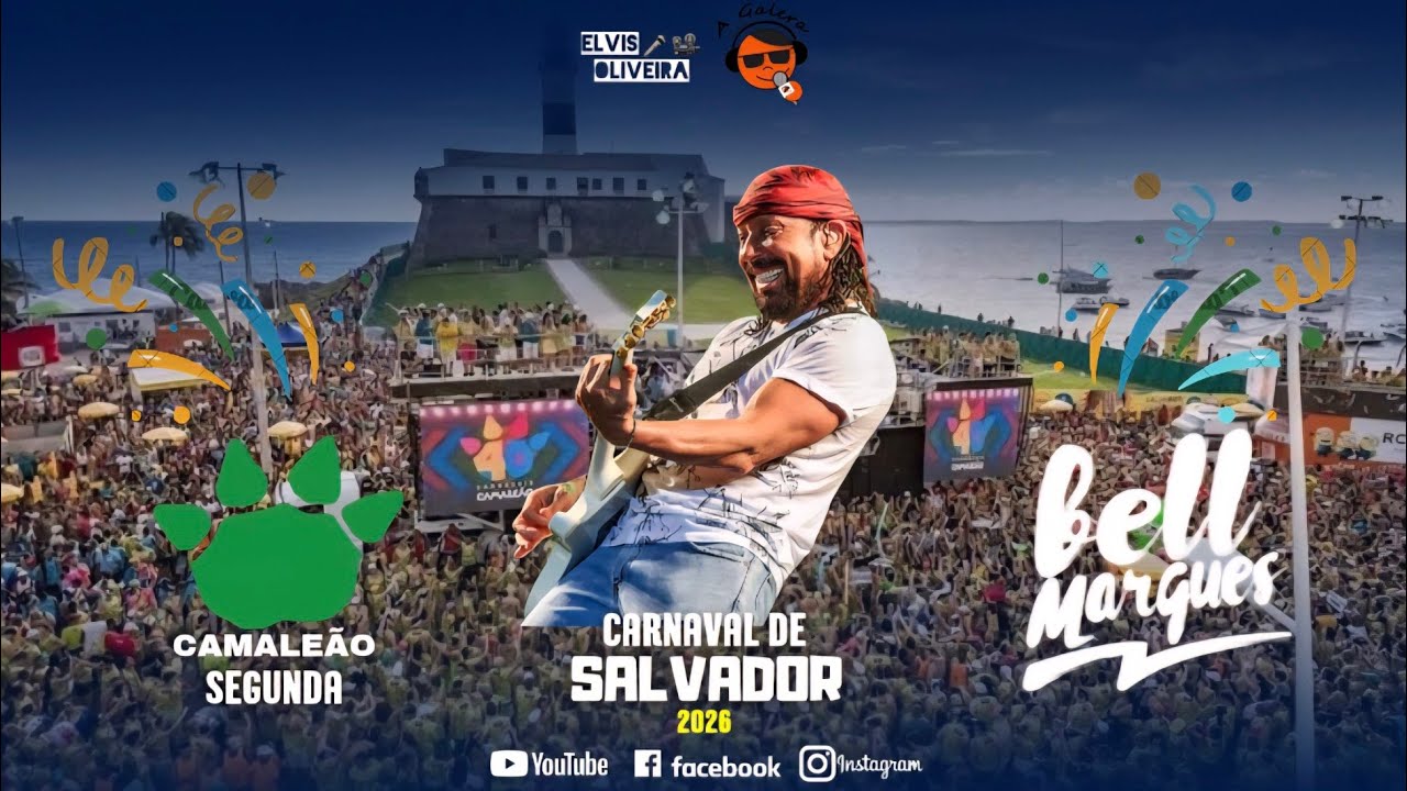 BELL MARQUES | CAMALEÃO SEGUNDA 2026