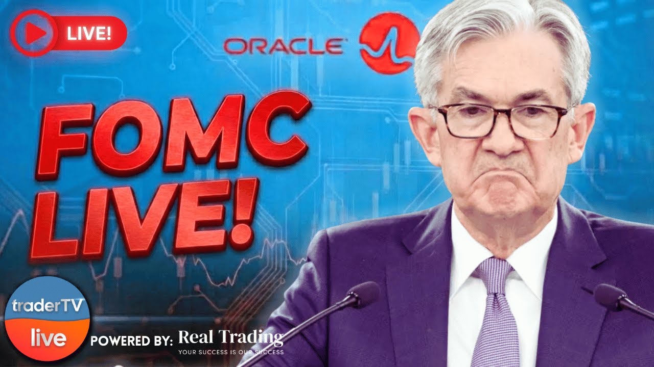 FED DECISION LIVE 🏦 $SPY $QQQ Reaction 25bps Cut | Live Trading Dec 10