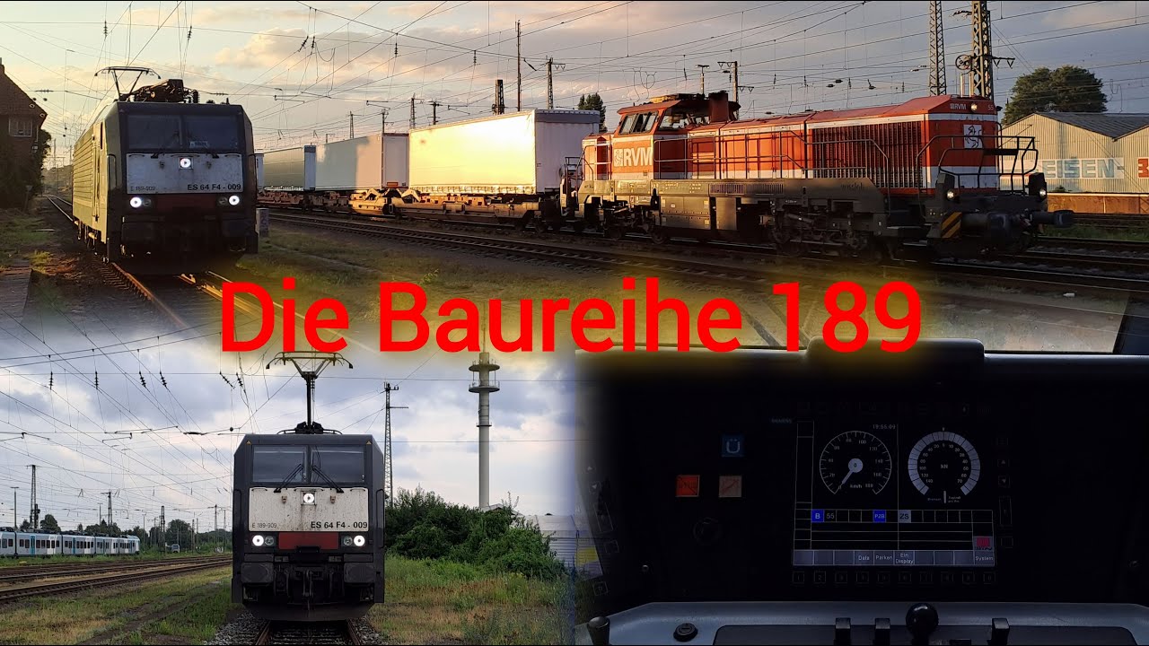 Die Baureihe 189 - ES 64 F4, Aufr&uuml;sten, Vorbereitungsdienst, Impressionen, Rangieren