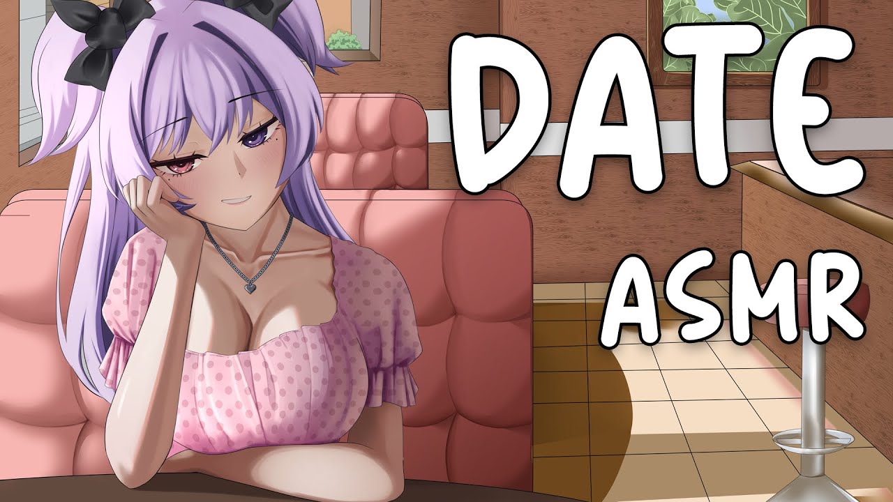 Date ASMR 💜 Wholesome, Slow, Soft Spoken - Restaurant, Nature, Layered Sounds, Kissing