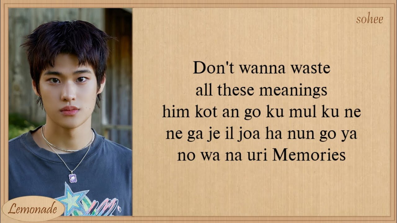 RIIZE Memories Easy Lyrics