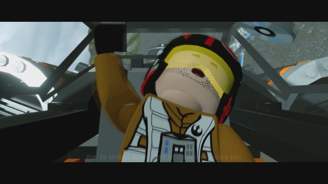 LEGO Star Wars: The Force Awakens - Poe X Wing Gameplay [1080p 60FPS HD]