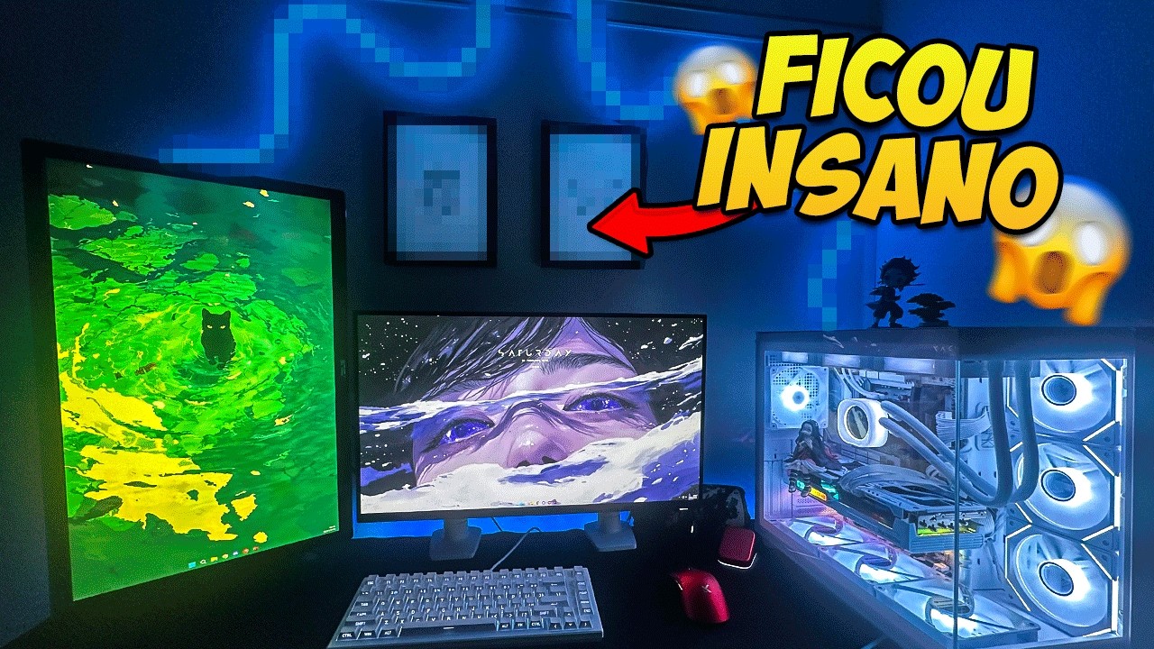 Meu Setup Gamer Ficou Muito Mais Bonito Depois Disso…