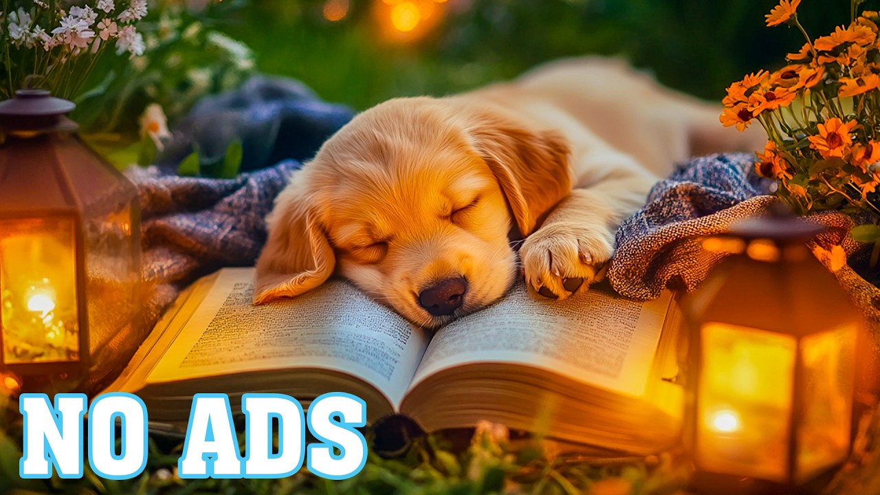 12 часов музыки для сна для собак 😴 Нежные ночные звуки для собак 💤 Глубокое расслабление для соба