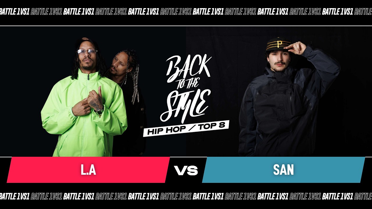 L.A Z (FRA) vs San (ESP) \\ BTS 2025 HipHop Semifinal