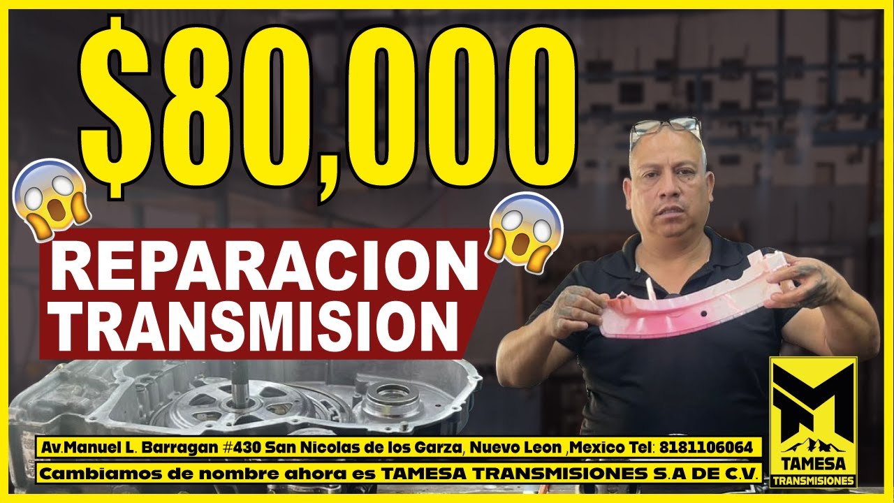 $80,000 MIL POR REPARAR ESTA TRANSMISIÓN AUTOMATICA!