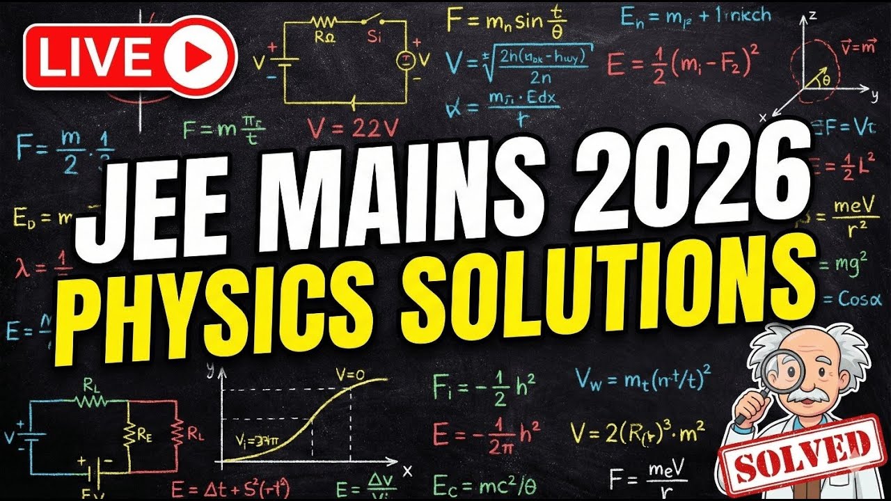 JEE Mains 2026 - 21/1/2026-S1 | AC in Loop - Power Dissipation | Complete Solution